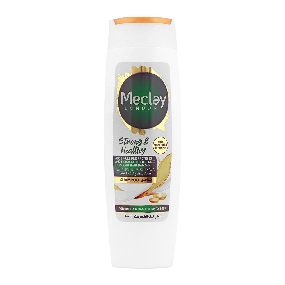 Meclay London Strong & Healthy Hiar Nanomax Treatment Shampoo, 185ml