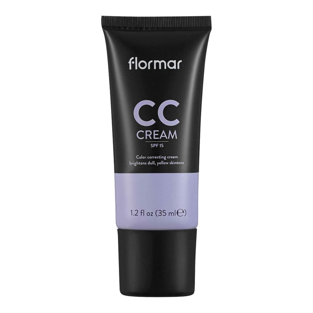 Flormar Brightens Dull, Yellow Skintone Color Correcting CC Cream, 35ml