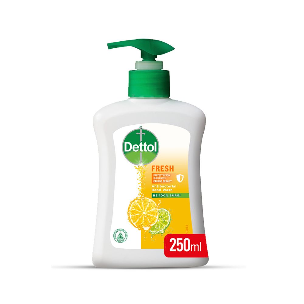 Dettol Fresh Anti-Bacterial Hand Wash, 250ml