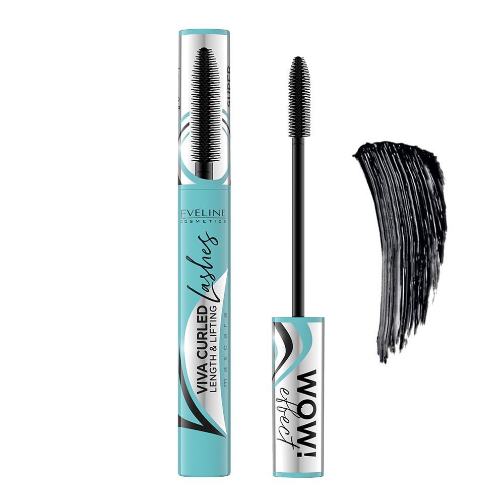 Eveline Viva Curled Lashes Length & Lifting Mascara, Black