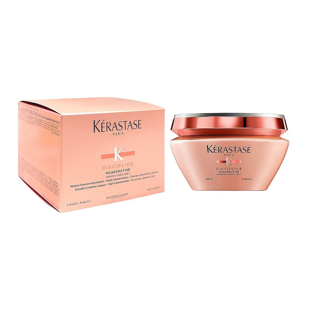 Kerastase Discipline Maskeratine Hair Mask, For Frizzy and Unruly Hair, 200ml