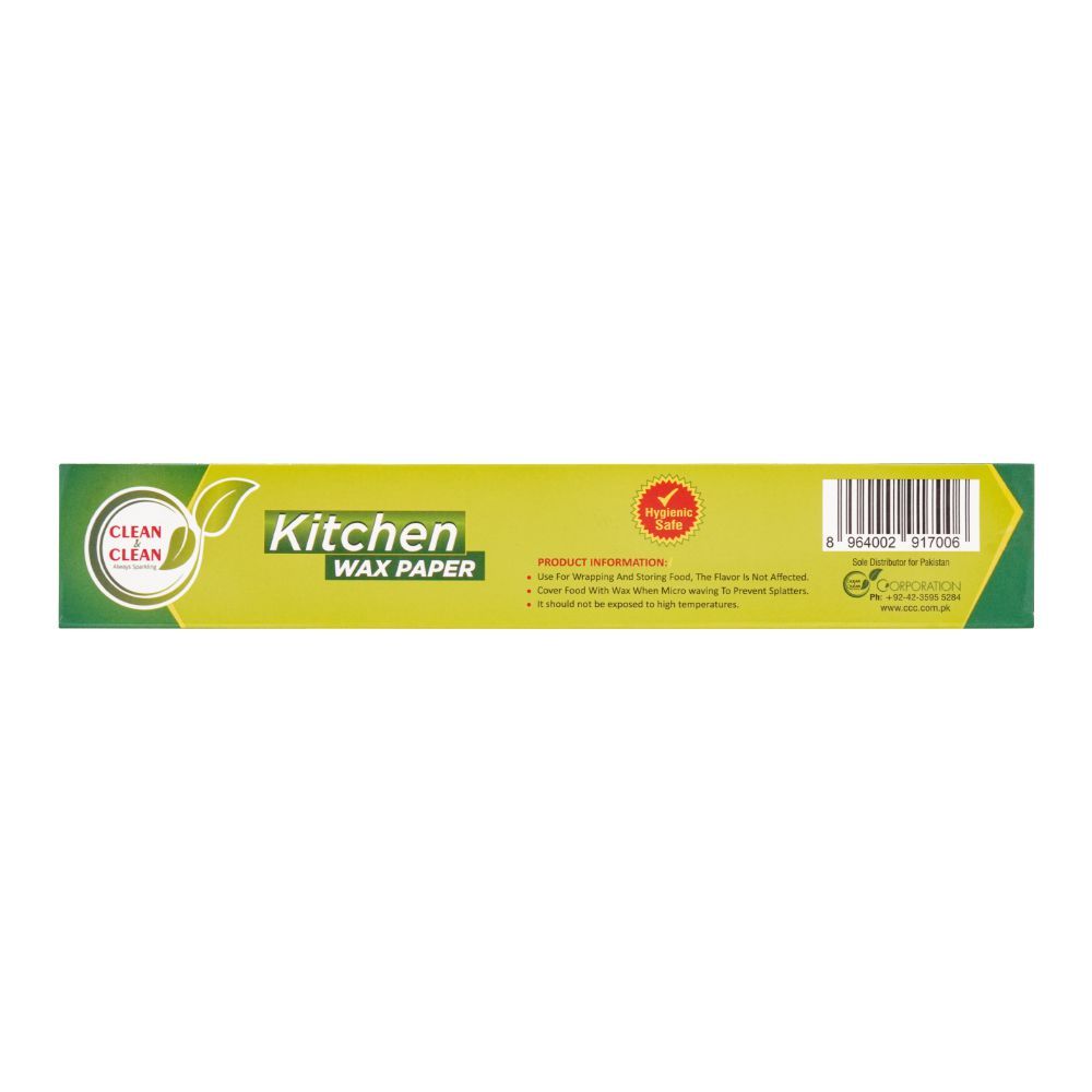 Order Clean & Clean Kitchen Cooking & Baking Wax Paper, For Common ...