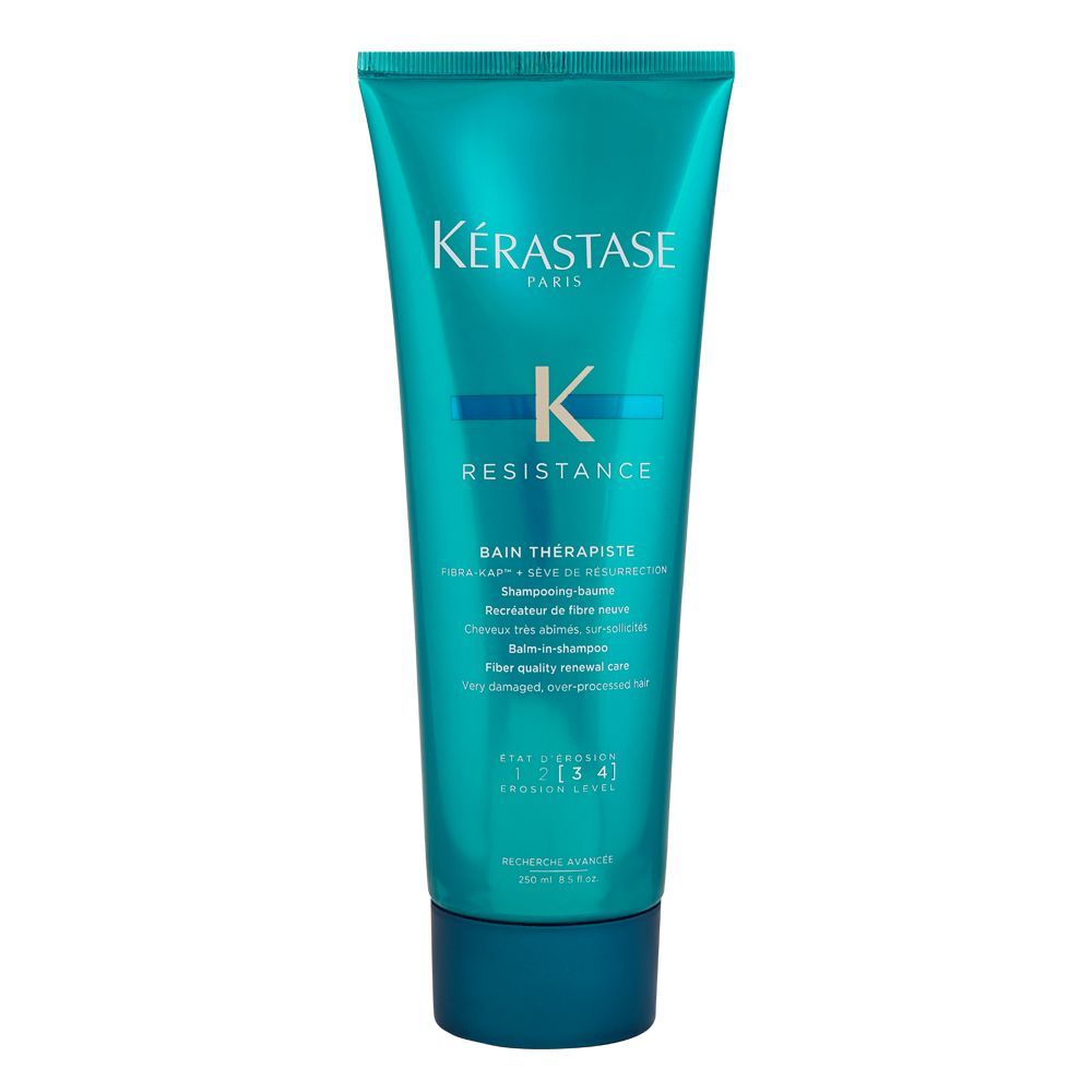 Kerastase Paris K Resistance Bain Therapist Balm-In-Shampoo, For Very Damaged, Over Processed Hair, 250ml