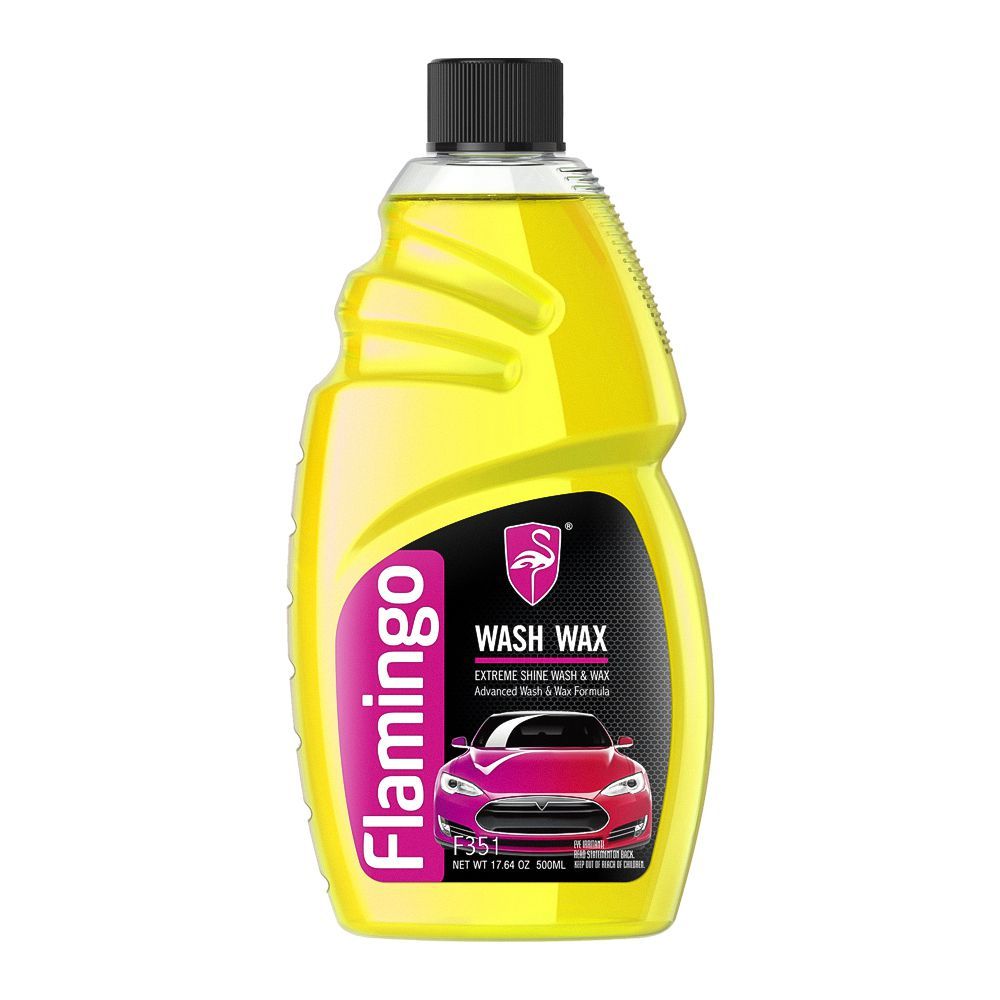 Flamingo Extreme Shine Wash & Wax, F351, 500ml