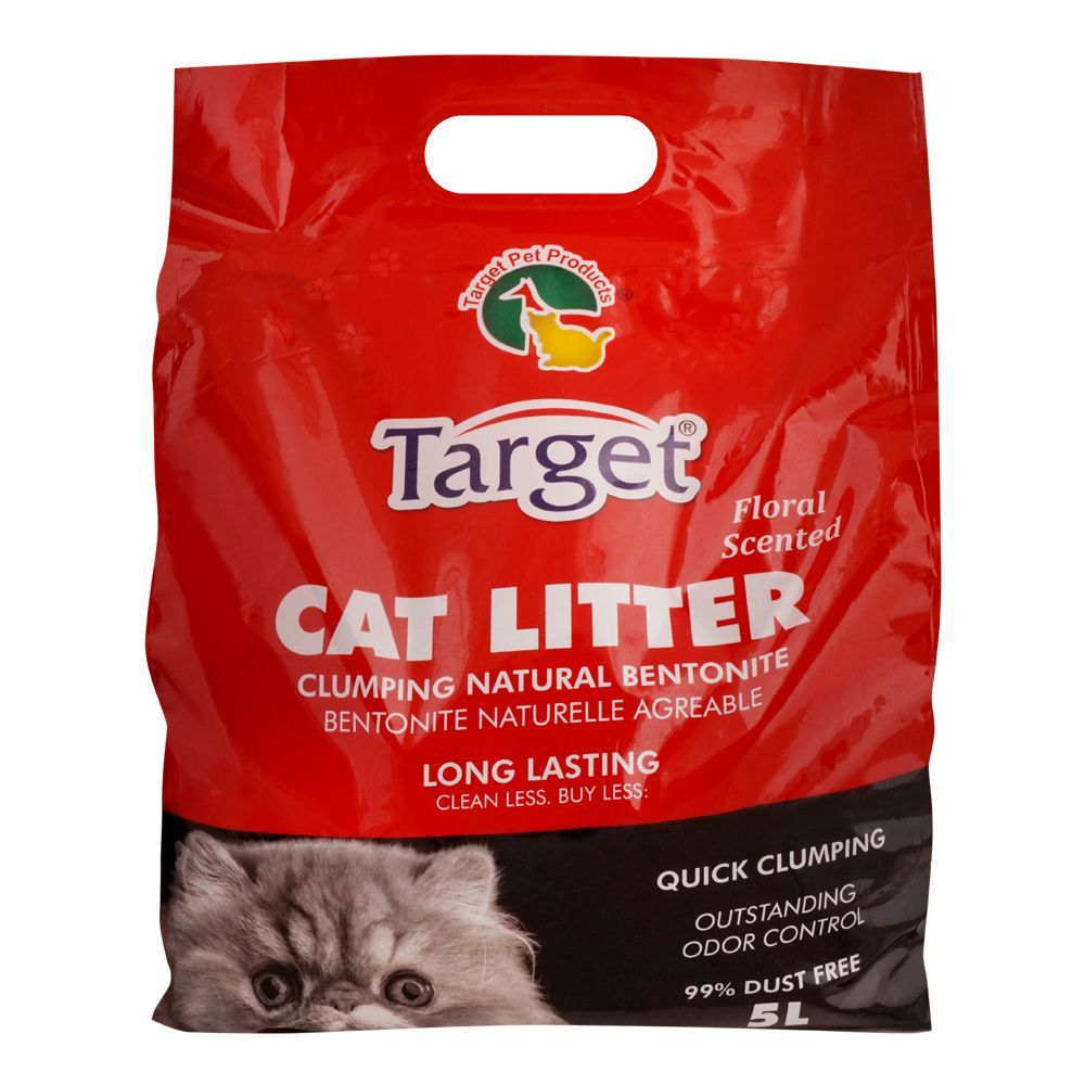 Target Floral Scented Cat Litter, 5 Litre