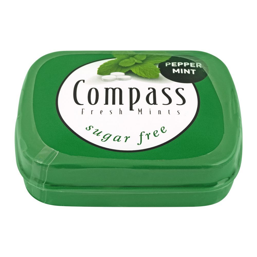 Buy Compass Fresh Mints, Peppermint, Sugar-Free, 14g Online at Best ...