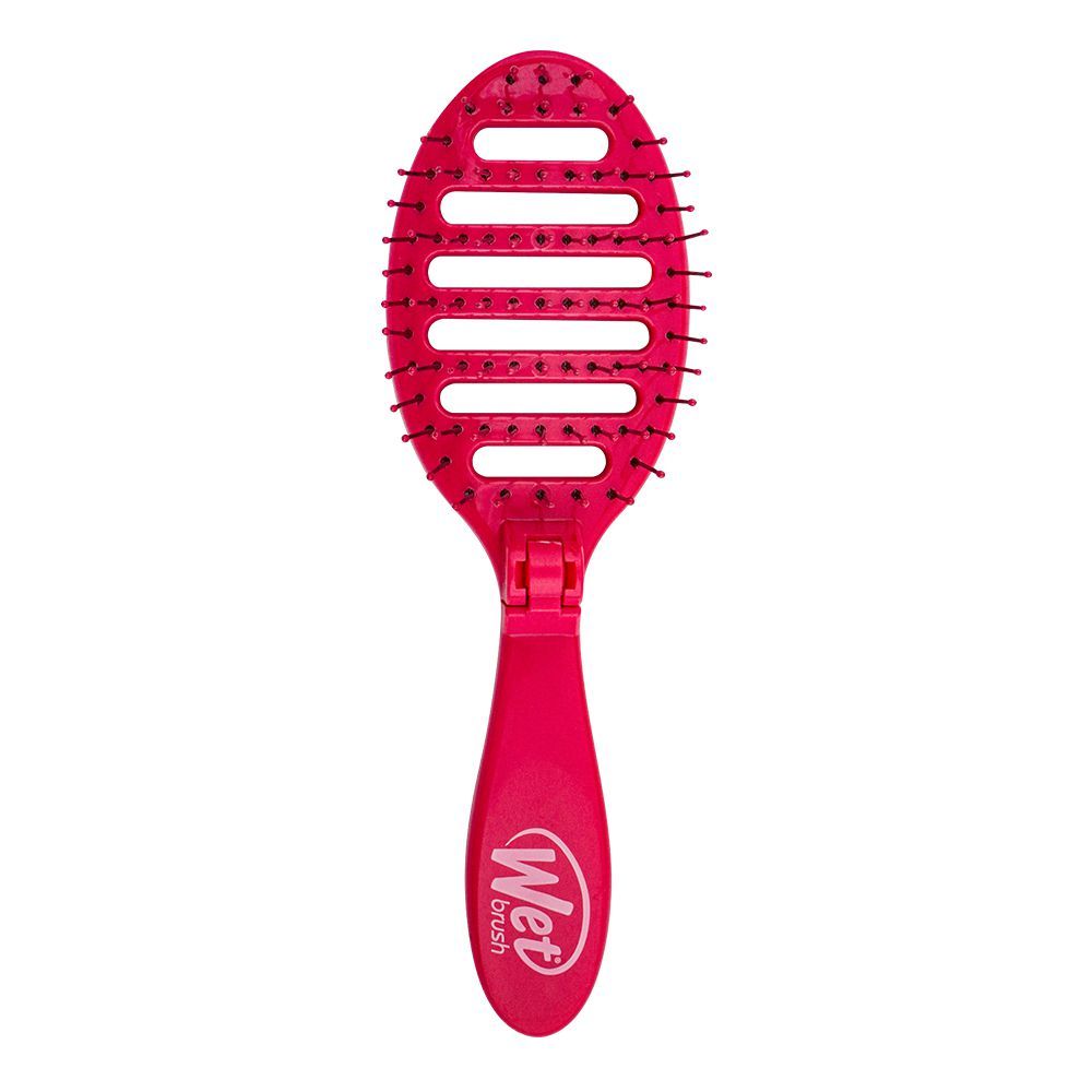 Wet Brush Pop & Go Speed Dry Hair Brush, Pink, BWR810TRAVPK