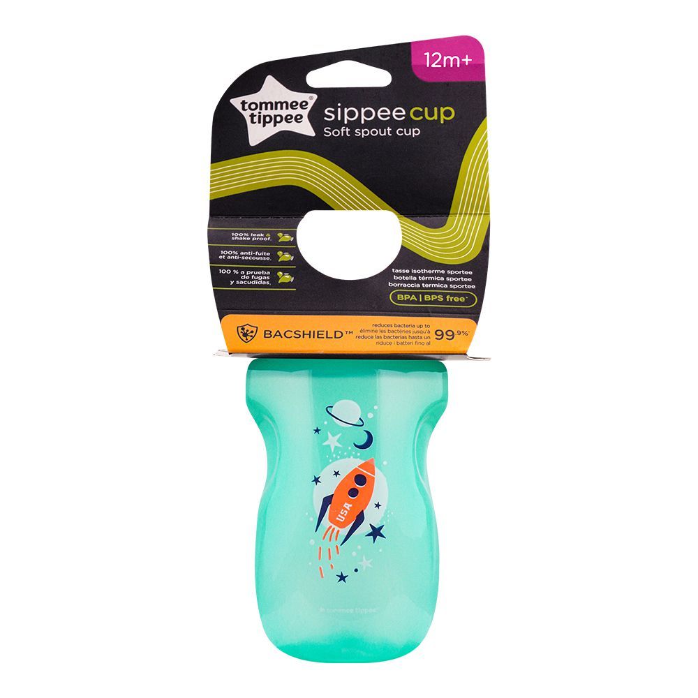 Tommee Tippee Sportee Sippee Cup, 12m+, 10oz, Green, 549227