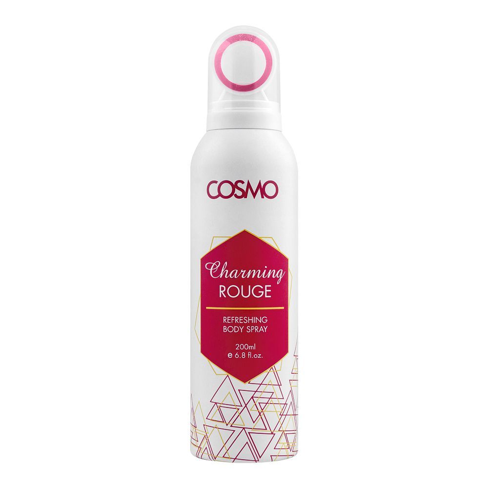 Cosmo Charming Rouge Refreshing Body Spray, 200ml