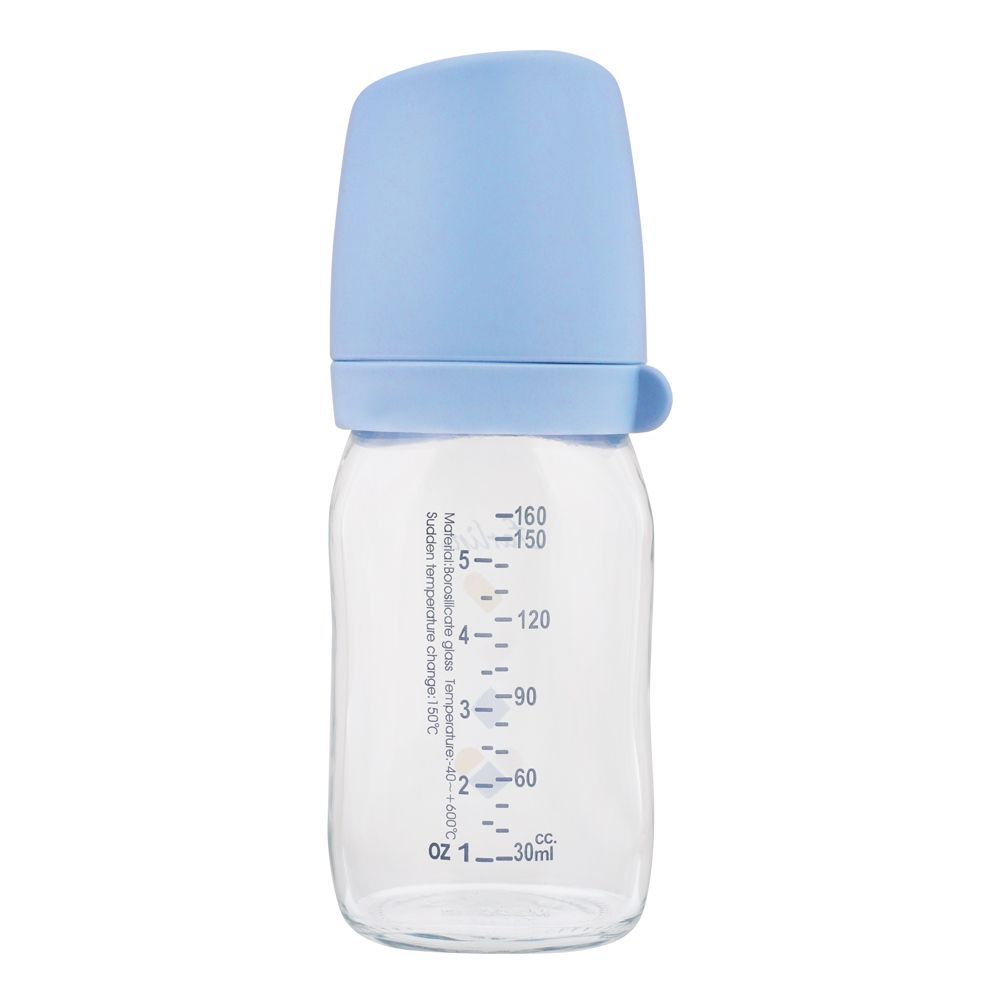 Farlin Wide Neck A-33 Glass Feeding Bottle, 160ml, AB-32009