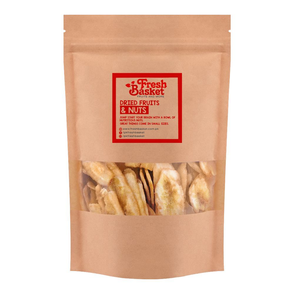 Fresh Basket Banana Chip Salted, 100g