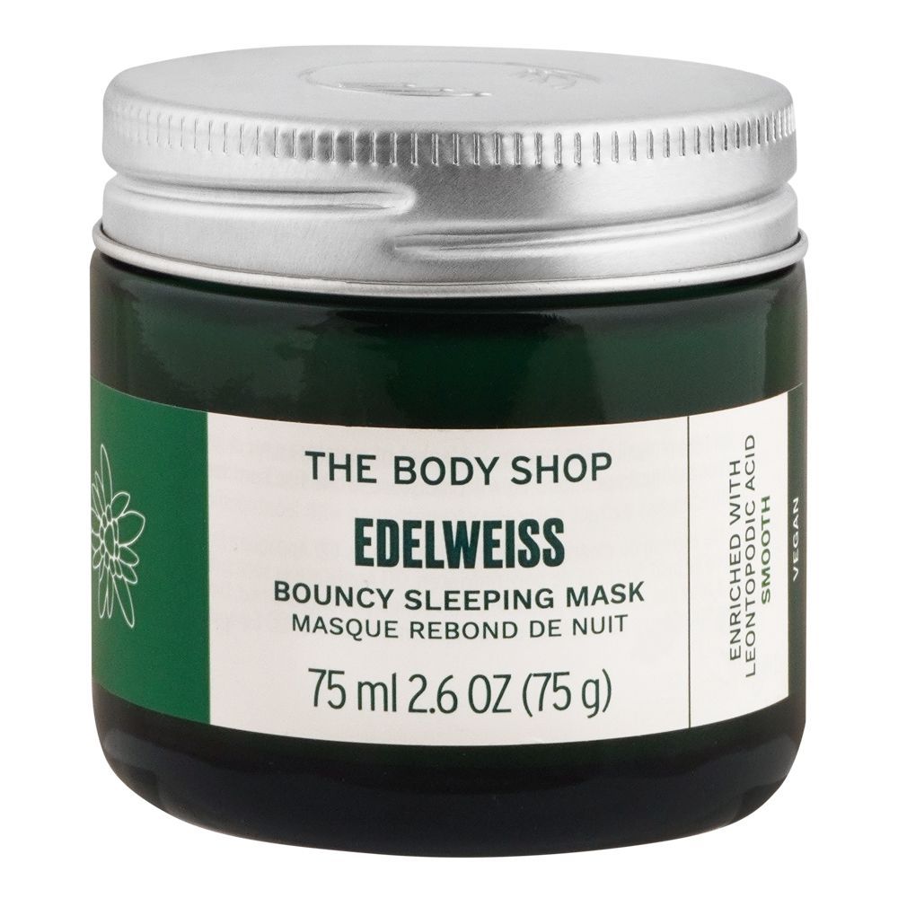 The Body Shop Edelweiss Bouncy Sleeping Mask, 75ml