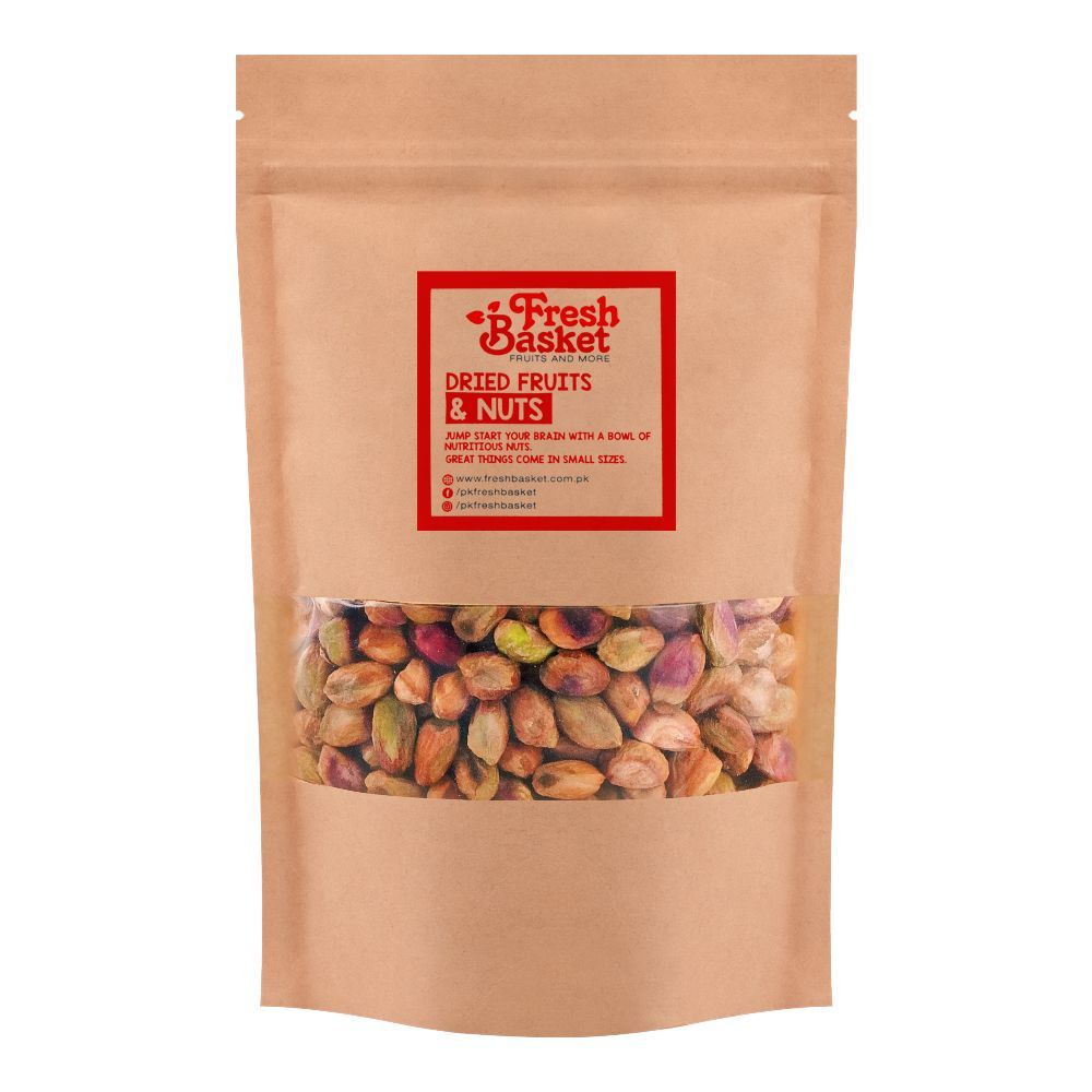 Fresh Basket Pistachios Plain, 500g