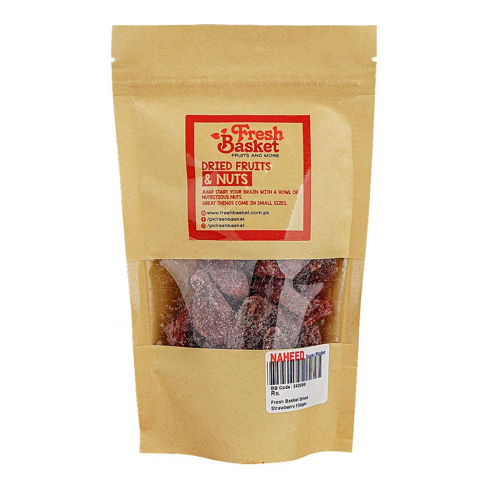 Fresh Basket Dried Strawberry, 150g