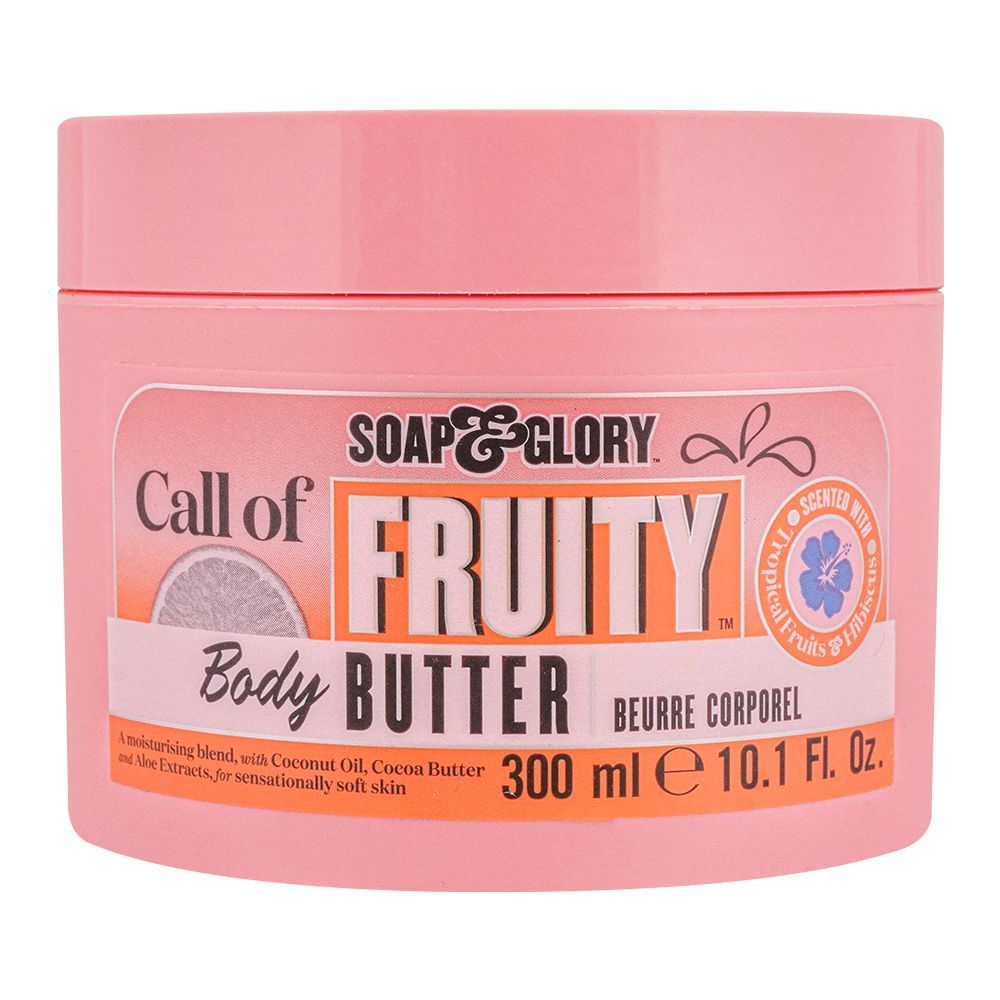 Soap & Glory Call Of Fruity Body Butter, For Sensationally Soft Skin, 300ml