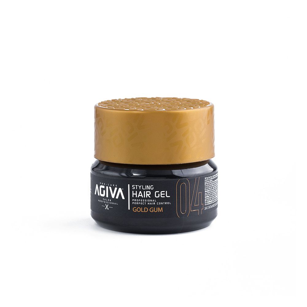 Agiva Professional Gum Hair, 04, Gold Power, Hair & Hair Styling Gel, 200ml