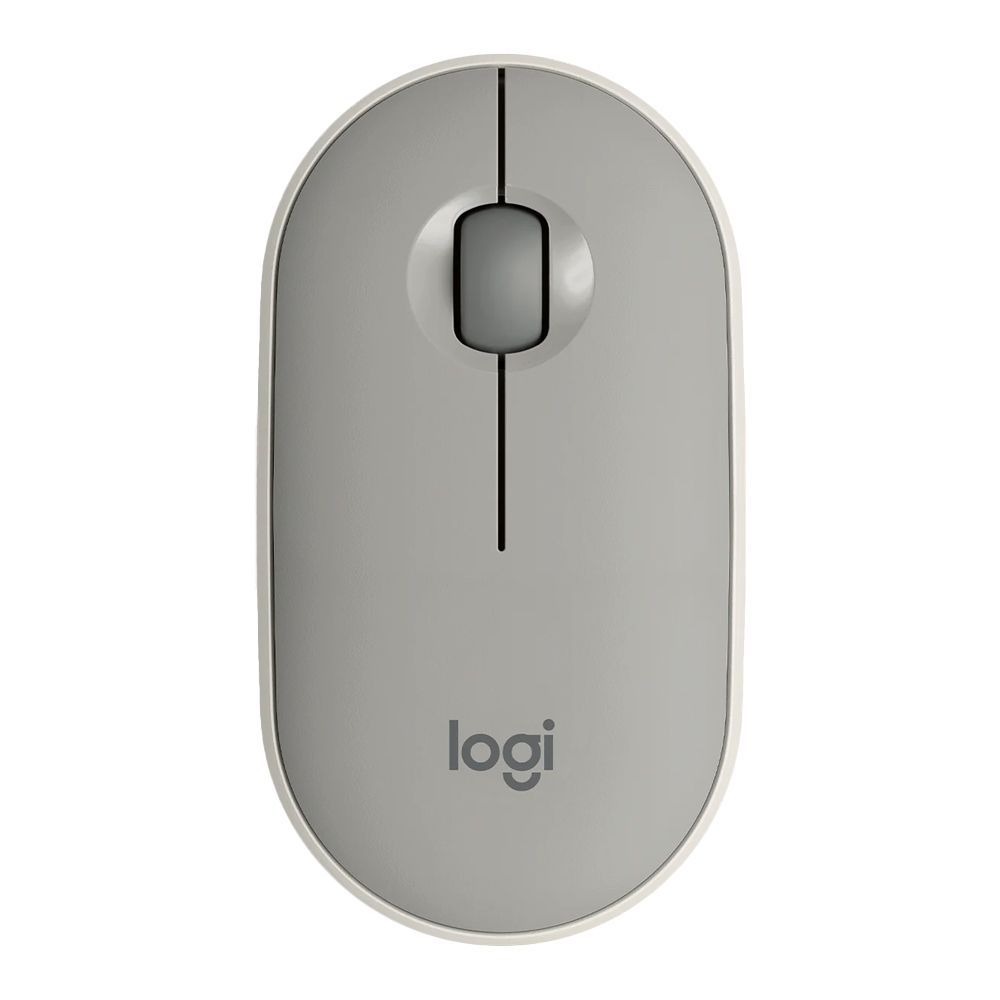 Logitech Pebble Wireless Mouse, Sand, M350