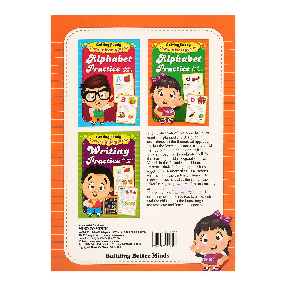 Buy Getting Ready For Kindergarten Small Alphabet Practice, Book Online ...