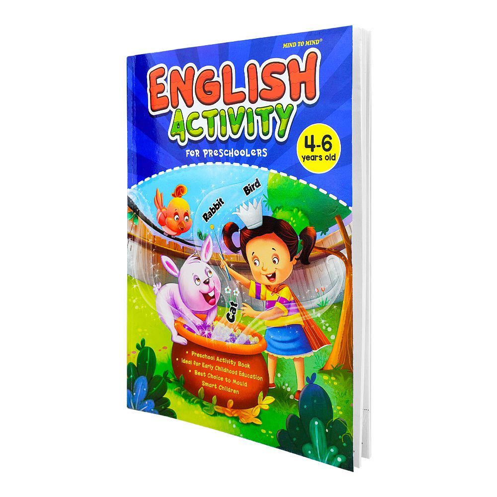 English Activity For Preschoolers 4-6 Years Old, Book