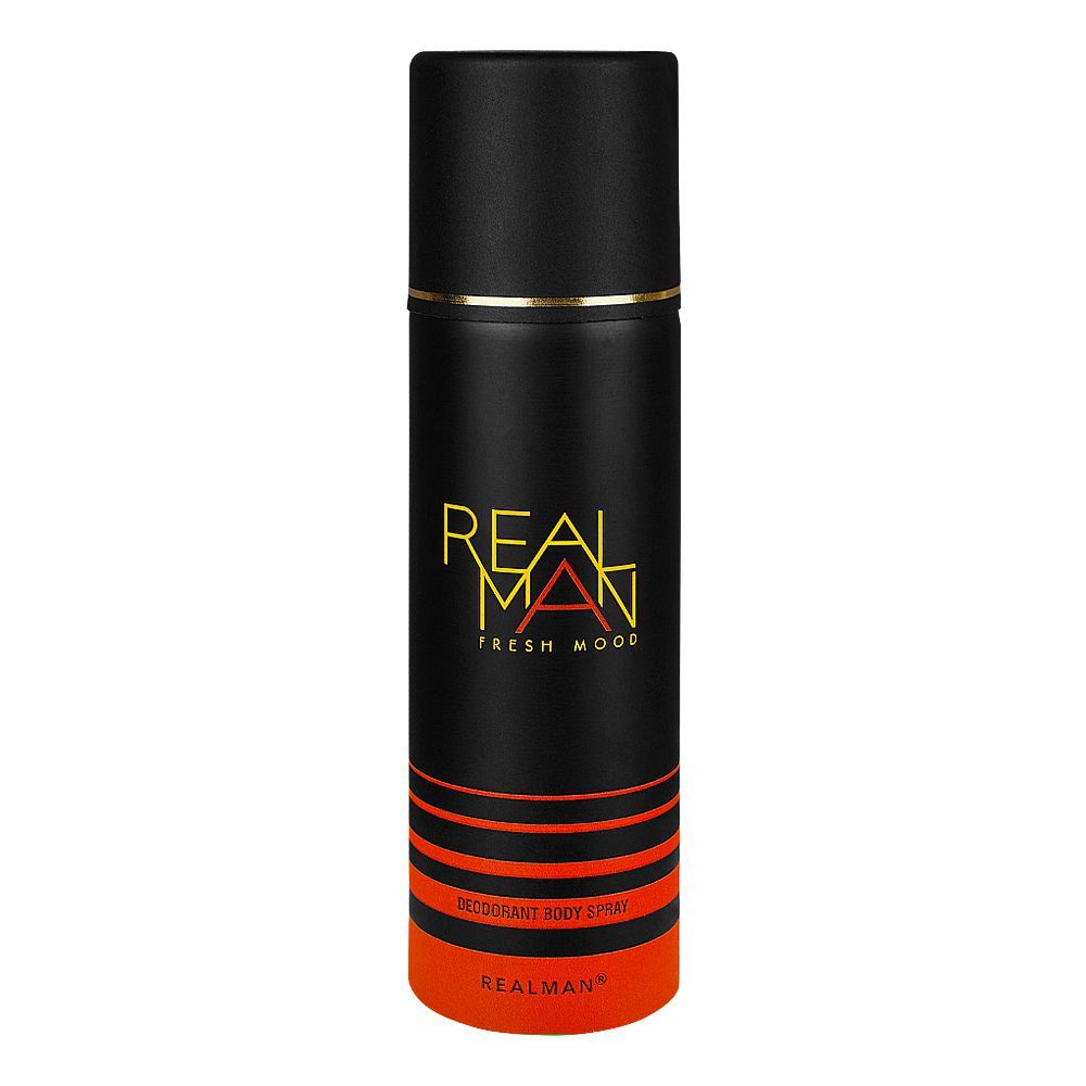 RealMan Fresh Mood Deodorant Body Spray, 150ml