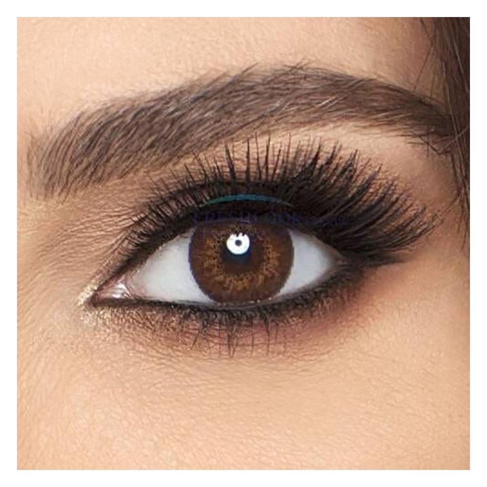 Buy Fresh Look Contact Lenses, Zero Power, Brown Online at Best Price ...