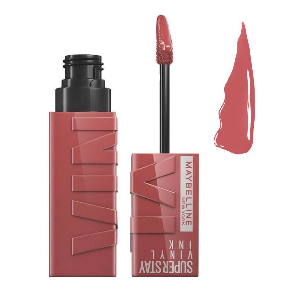 Maybelline New York Superstay Vinyl Ink Longwear Liquid Lipstick, 65, Saucy