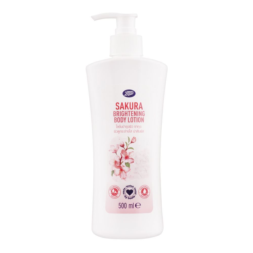 Boots Sakura Brightening Body Lotion, 500ml