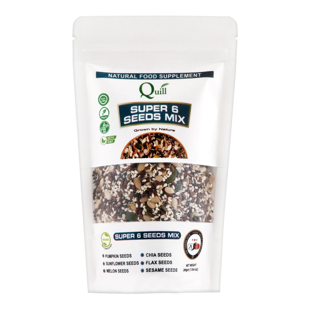 Quill Super 6 Seeds Mix, 200g