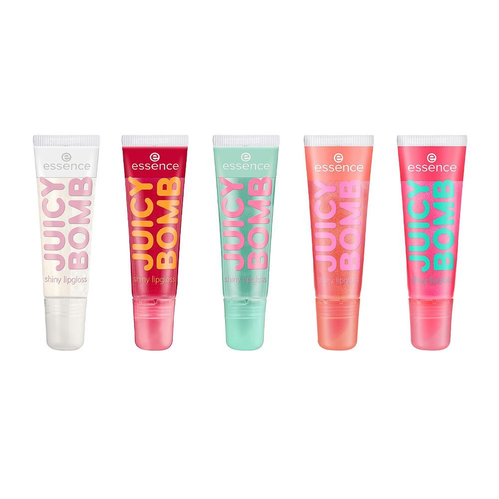 Essence Juicy Bomb Shiny Lip-Gloss Set, 5x10ml