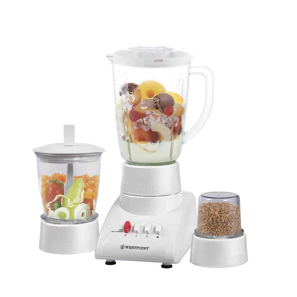 West Point Deluxe 3-In-1 Blender And Grinder, 350W, 220-240V, WF-312