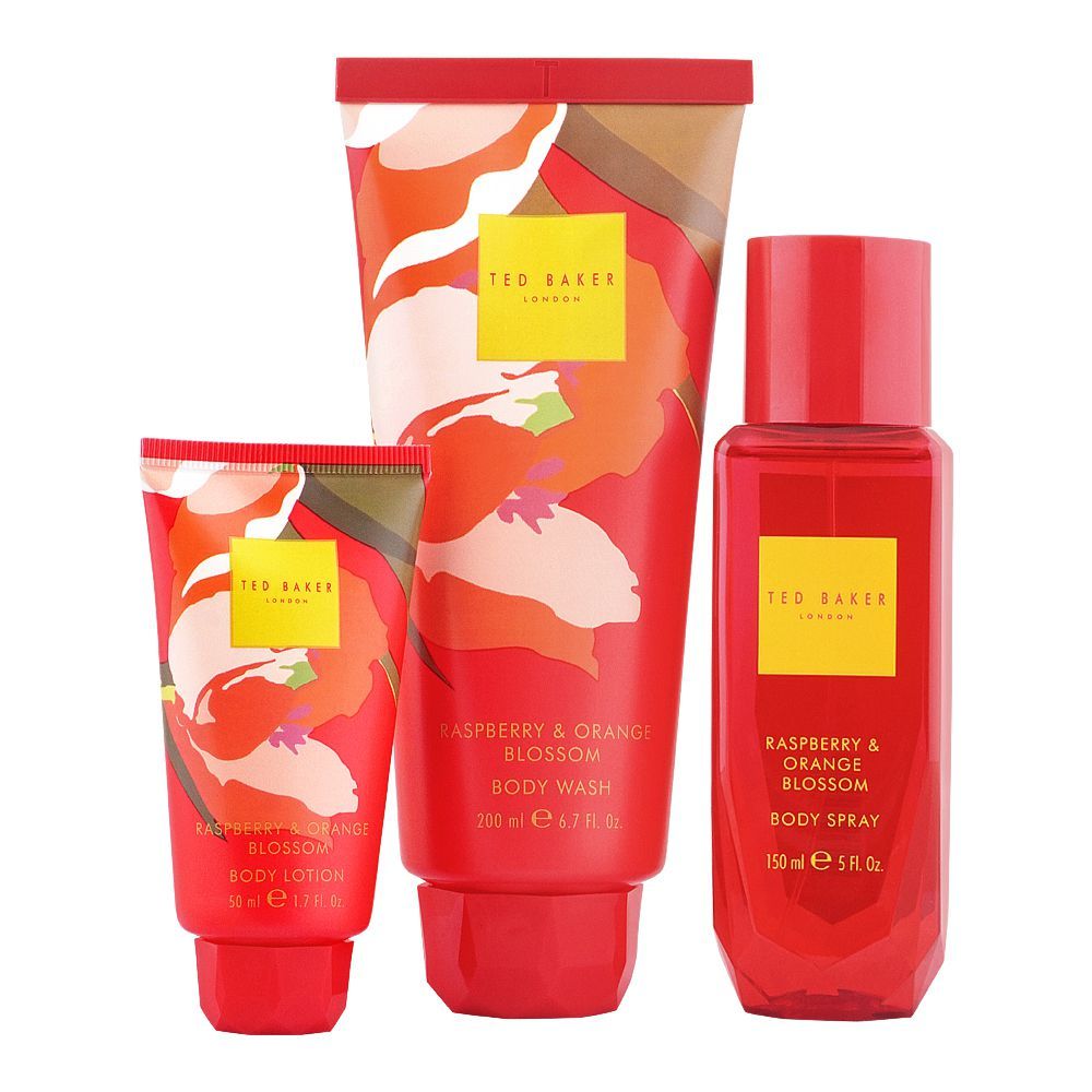 Buy Ted Baker Travel In Style Raspberry Orange Blossom Set Body
