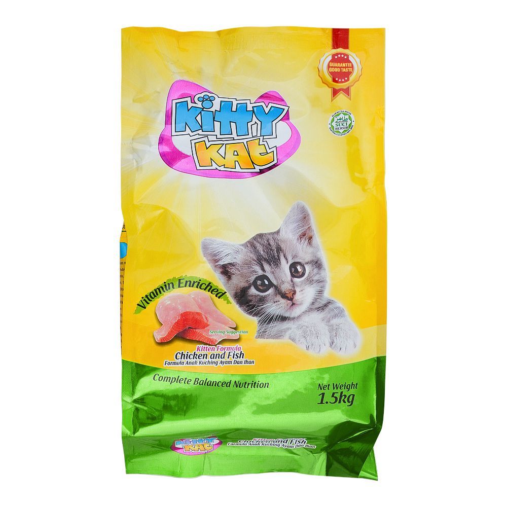 Kitty Kat Kitten Chicken & Fish, 1.5 KG