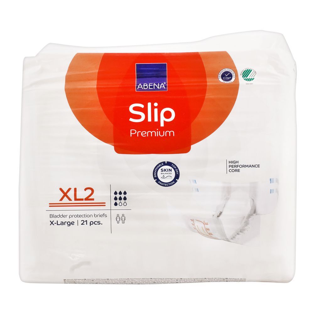 Abena Slip Premium Bladder Protection Briefs, XL2 X-Large, 21-Pack