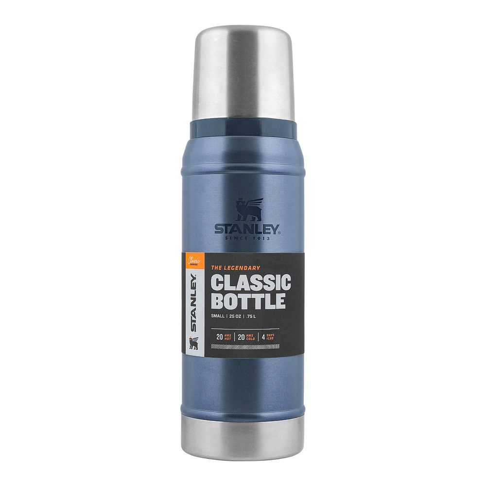 Stanley Classic Series The Legendary Classic Bottle, Small, 0.75 Liter, Nightfall, 10-01612-041
