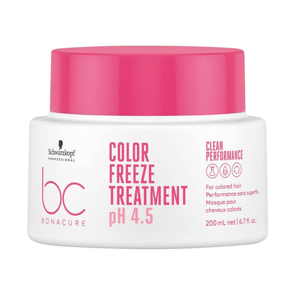 Schwarzkopf BC Bonacure Color Freeze PH 4.5 Colored Hair Treatment, For Colored Hair, 200ml
