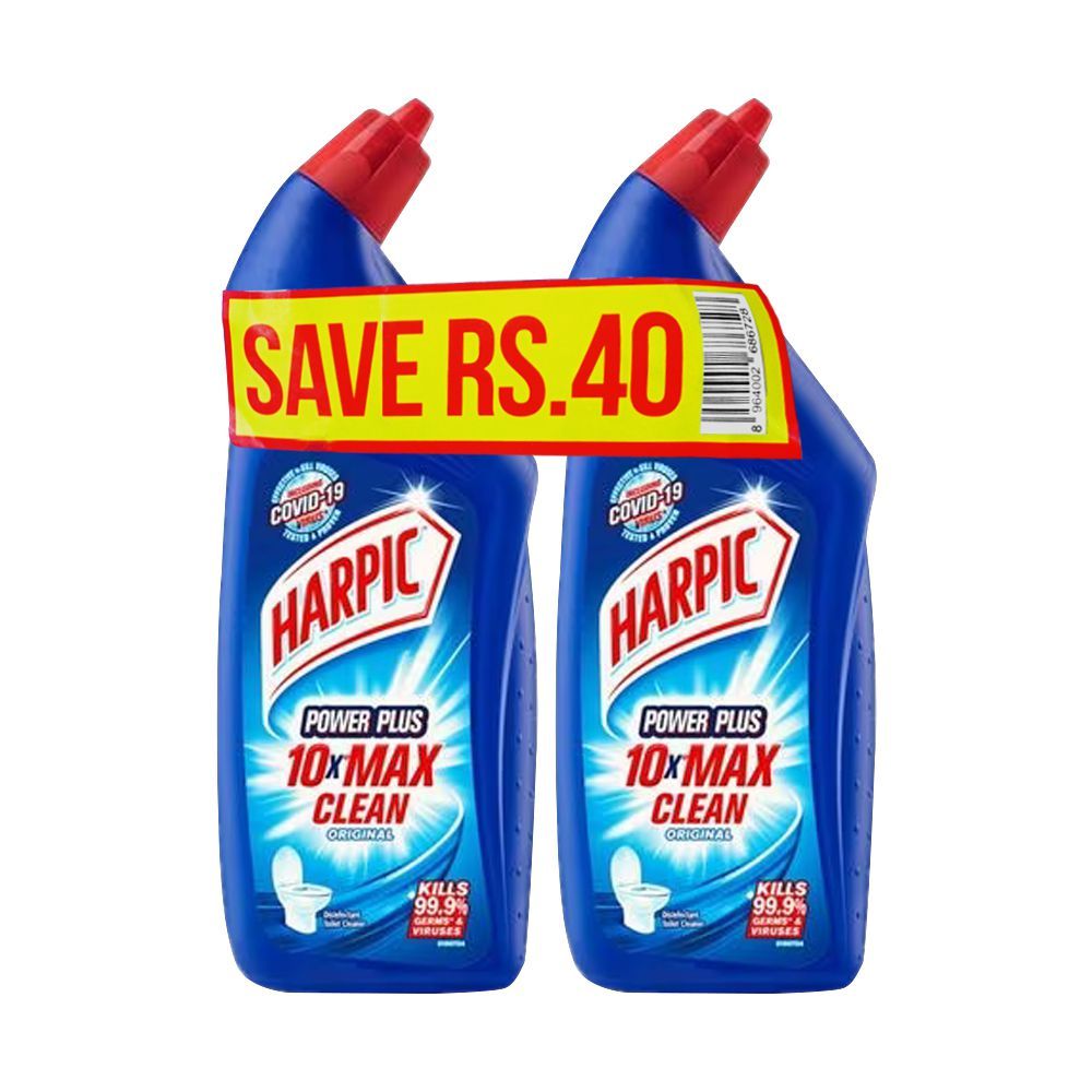 Harpic Original Double Pack, 750ml, Value Pack