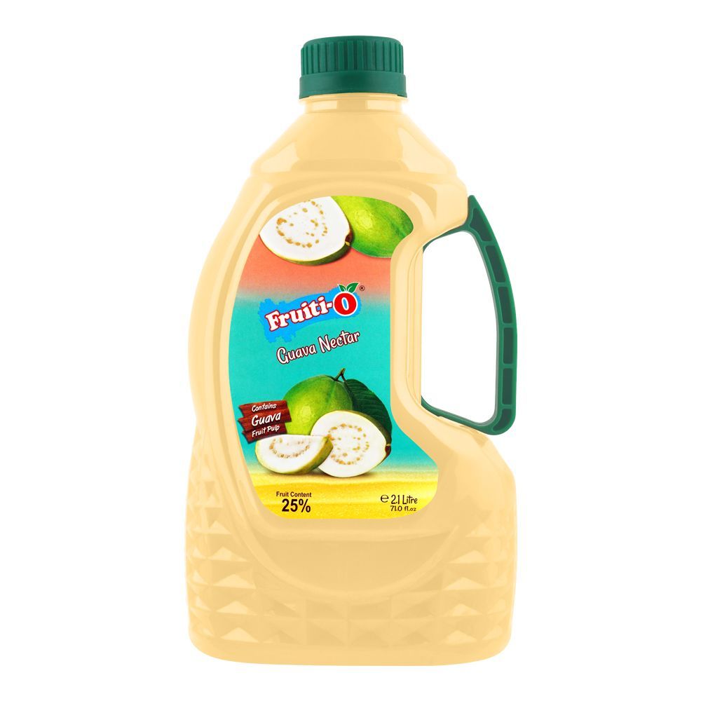 Fruiti-O Guava Nectar Juice, Bottle, 2.1 Liter