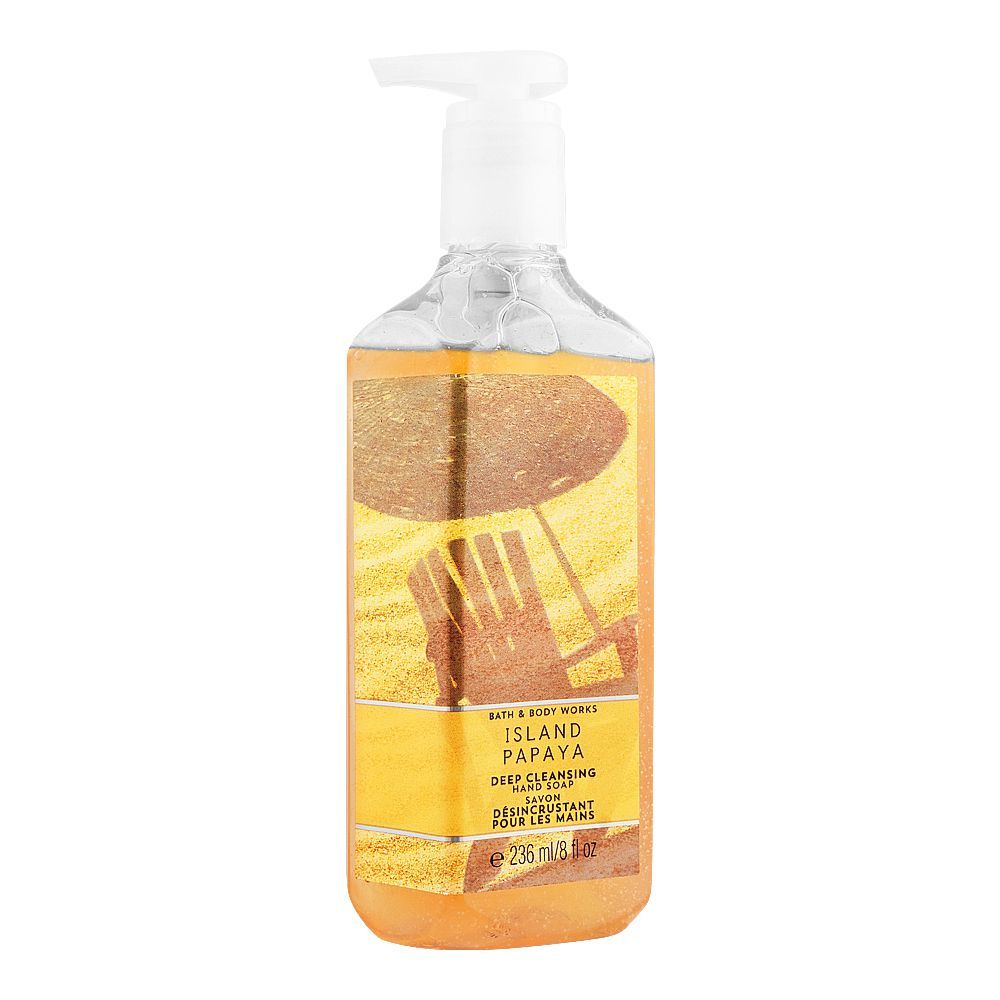 Bath & Body Works Island Papaya Deep Cleansing Hand Soap, 236ml