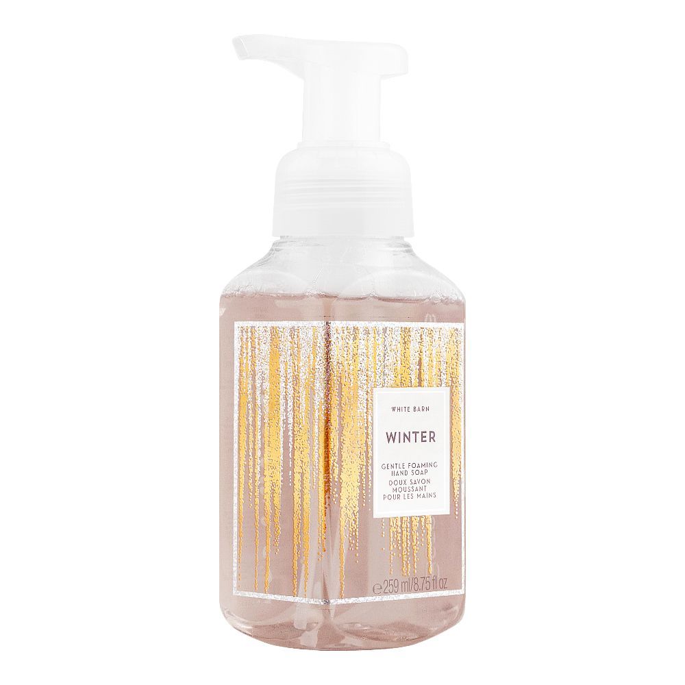 Bath & Body Works White Barn Winter Gentle Foaming Hand Soap, 259ml