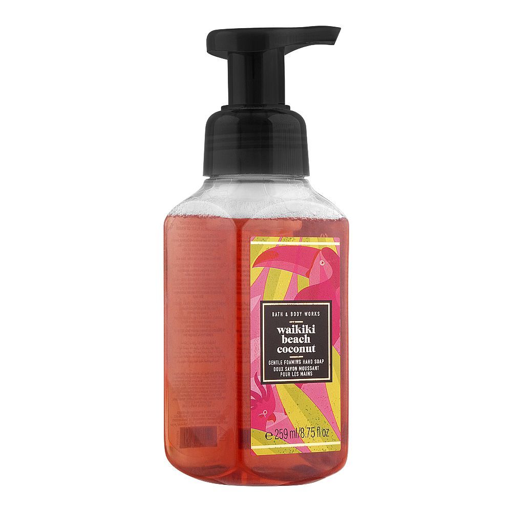 Bath & Body Works Waikiki Beach Coconut Gentle Foaming Hand Soap, 259ml