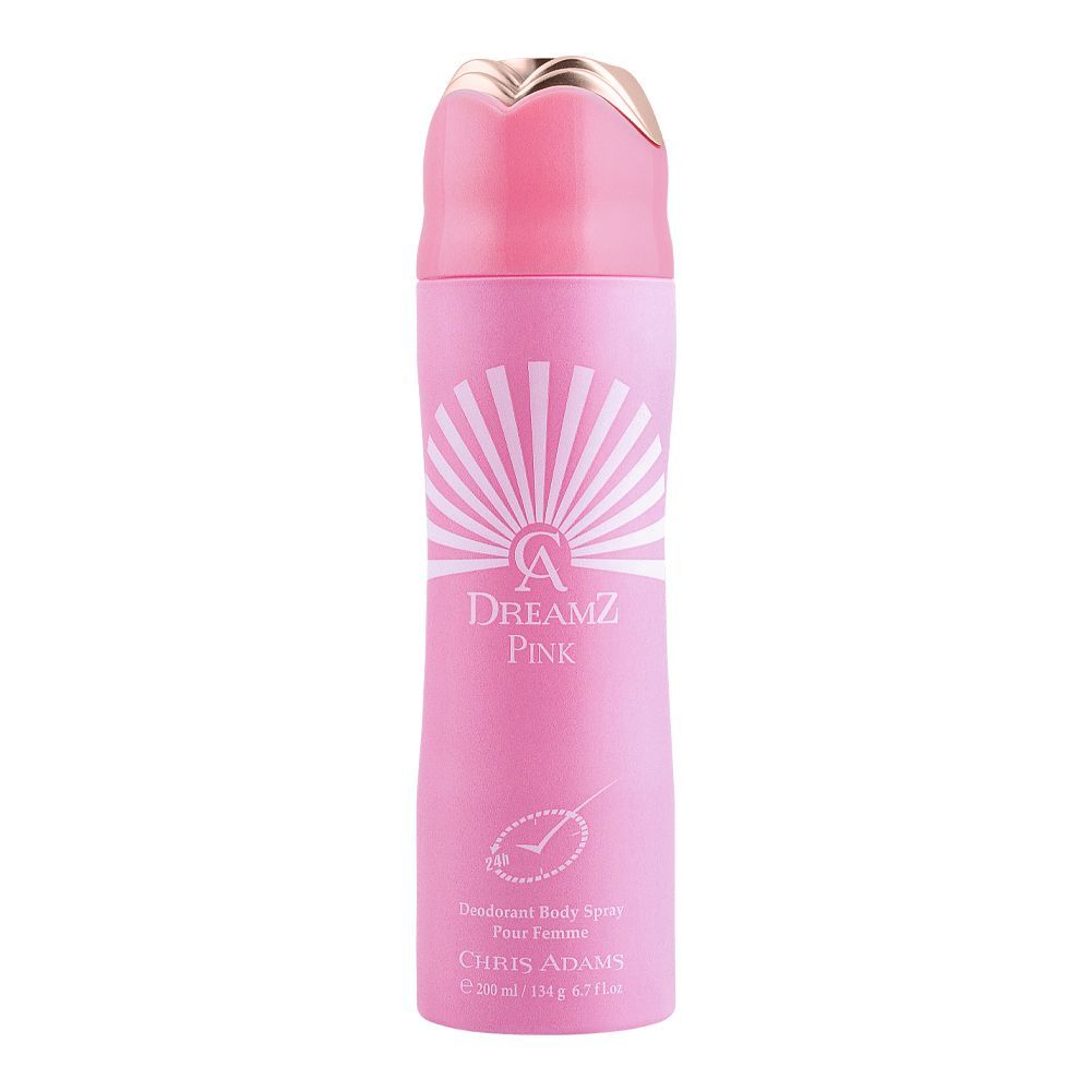 Chris Adams Dreamz Pink Pour Femme Deodorant Body Spray, For Women, 200ml