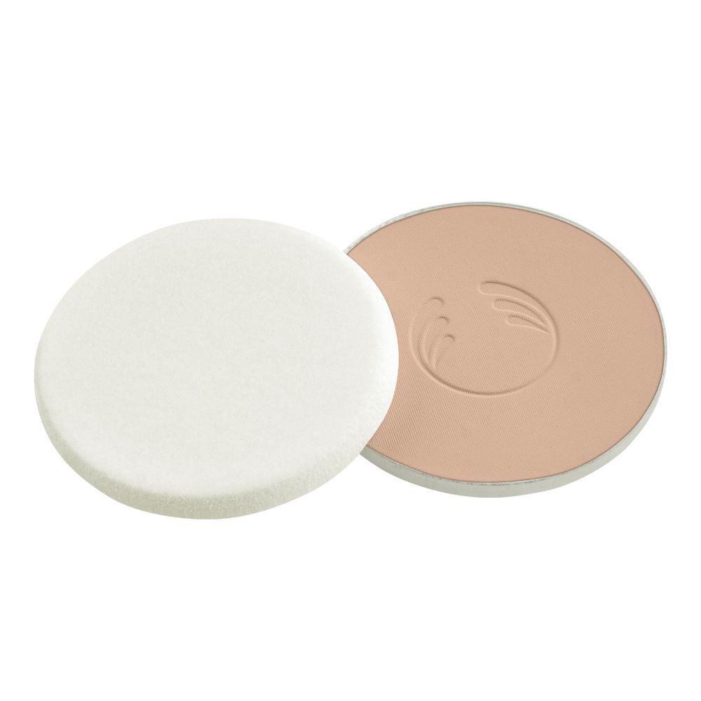 The Body Shop Tea Tree Face Base Vegan Skin Clarifying Powder Foundation Refill, Medium 1N, 9g