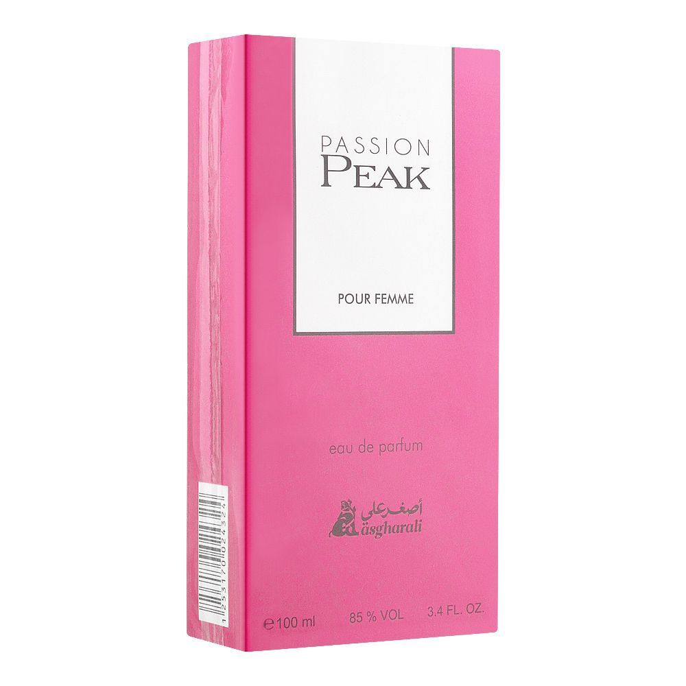 Asghar Ali Passion Peak Pour Femme Eau De Parfum, For Women, 100ml