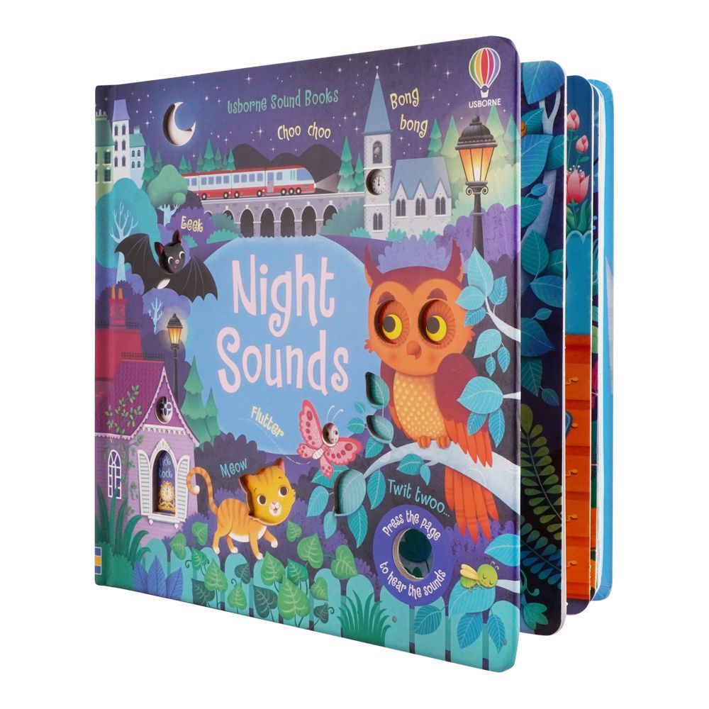 Usborne: Night Sounds, Noisy, Book