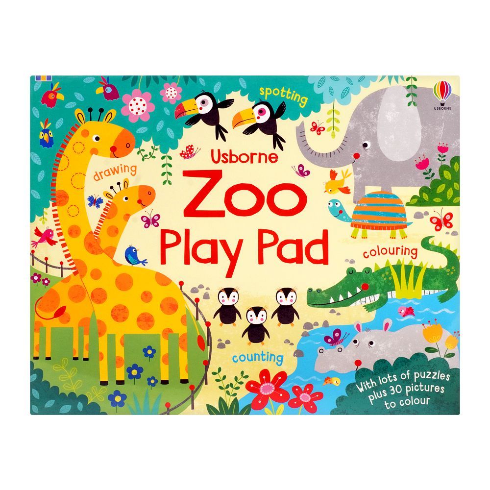 Usborne: Zoo Play Pad, Book