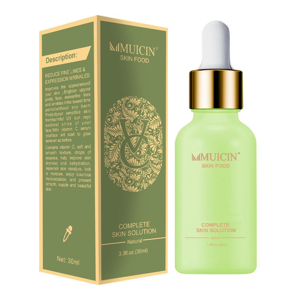 Muicin Skin Food VC Complete Skin Solution, 30ml