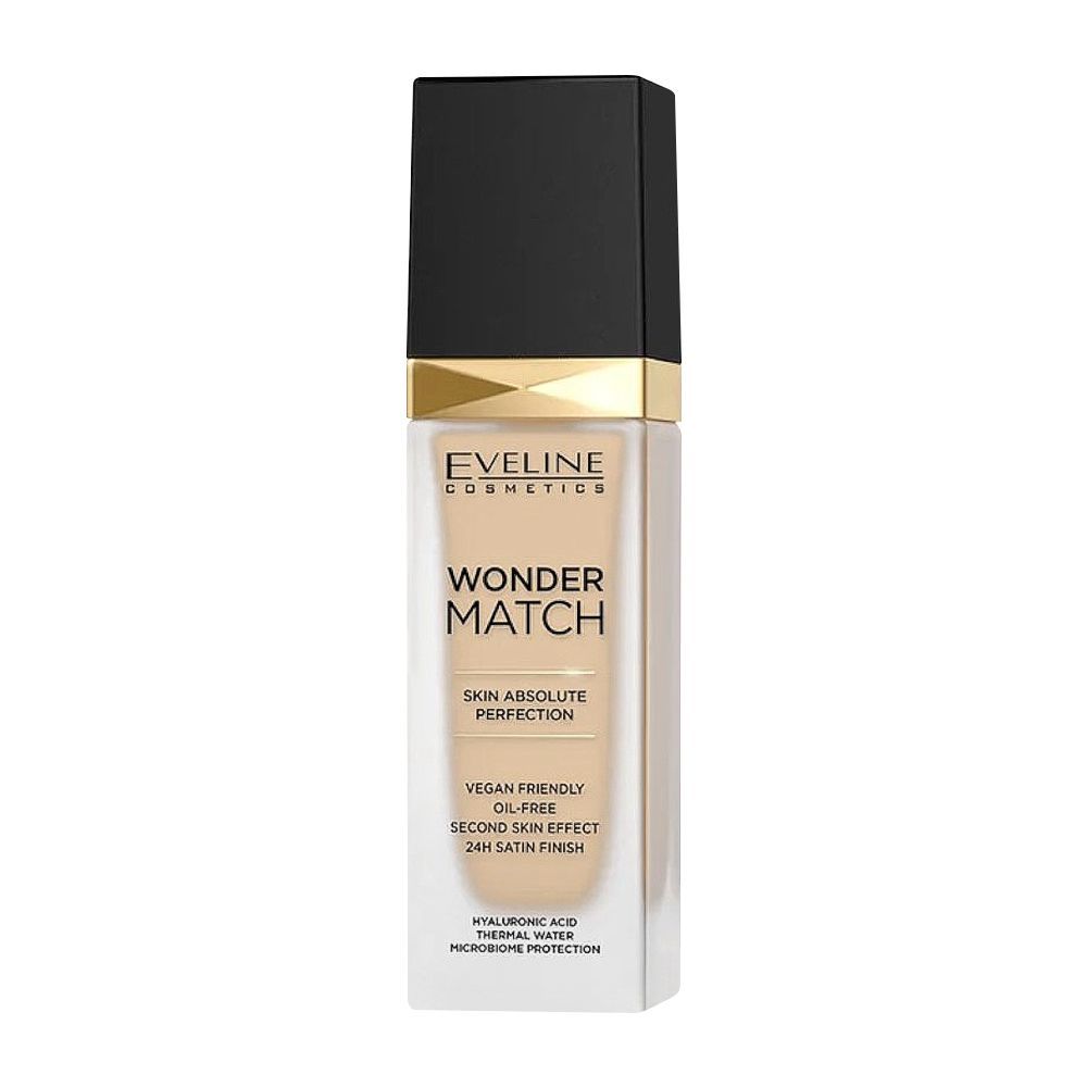 Eveline Wonder Match Skin Absolute Perfection Foundation, 11 Almond, 30ml