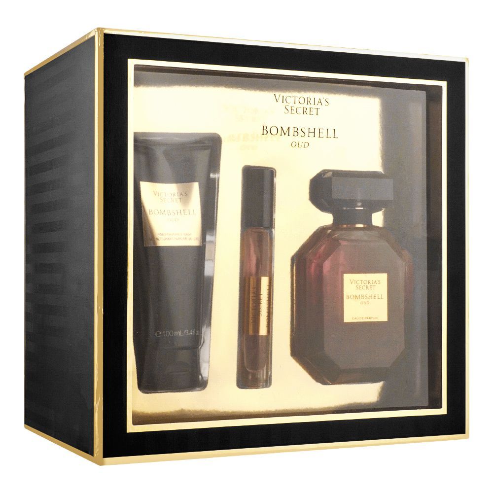 Order Victoria's Secret Bombshell Oud Set, Eau De Parfum 100ml + Eau De ...