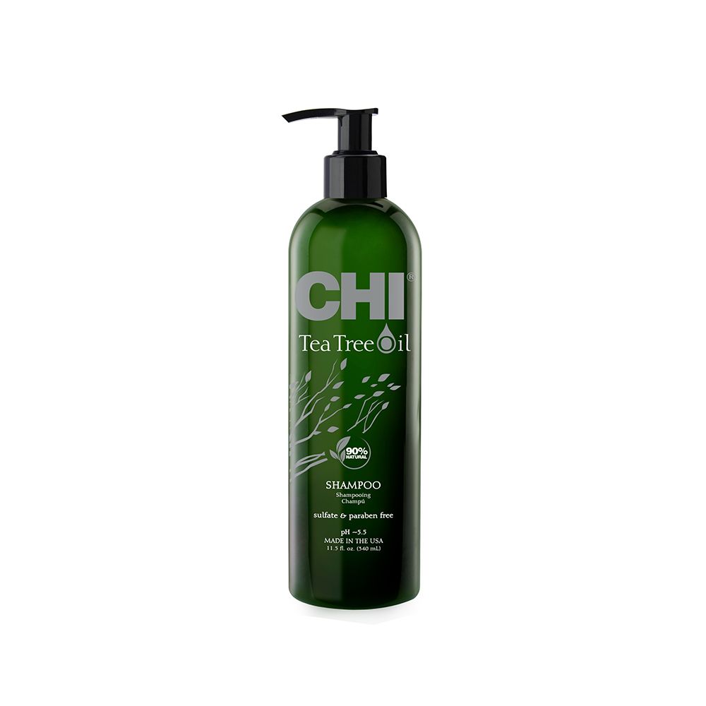 CHI Tea Tree Oil Shampoo, Sulfate & Paraben Free, For All Hair Types, 340ml