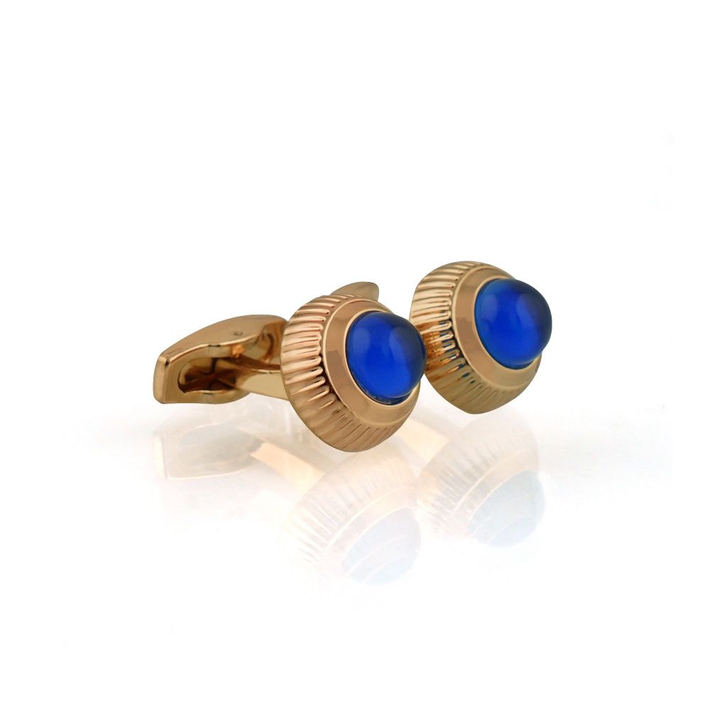 CRT Cufflinks For Men, Rose Gold, C-20